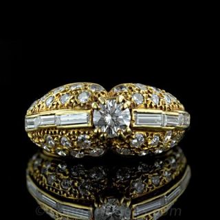Estate Diamond Engagement Ring 