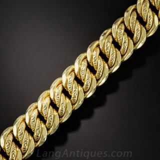 18K Yellow Gold Link Bracelet