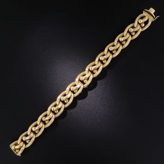 18K Yellow Gold Link Bracelet