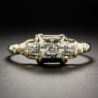 1930s Vintage Petite Engagement Ring