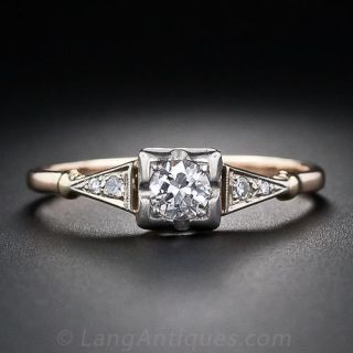 1940's Diamond Engagement Ring