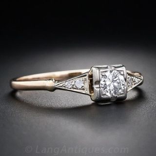 1940's Diamond Engagement Ring