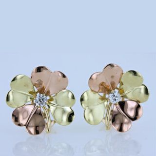 Retro Gold Earrings 