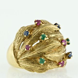 1950's Multi-Gemstone Ring