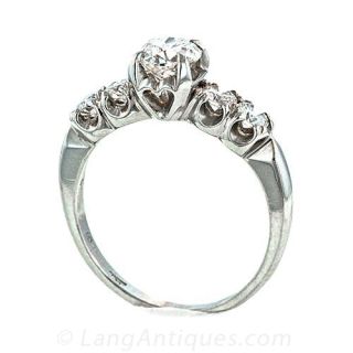 1950 s Traditional Engagement Ring