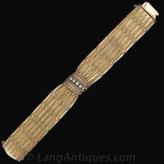 1950's Woven Bracelet From Sweden