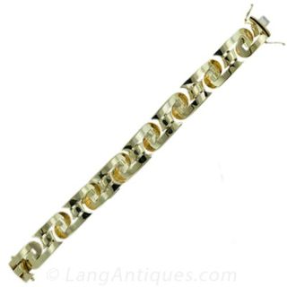 1950s Italian Gold Bracelet