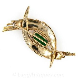 1960s Tourmaline Brooch