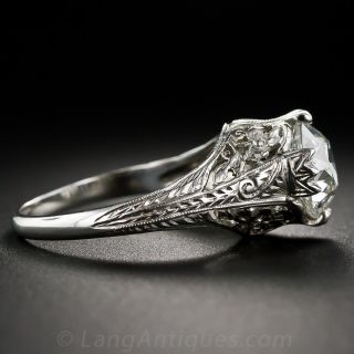 2.00 Carat European-Cut Diamond Engagement Ring