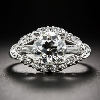 2.03 Carat Vintage Diamond Engagement Ring