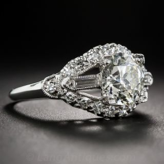 2.03 Carat Vintage Diamond Engagement Ring