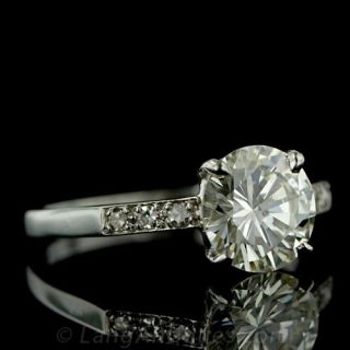 2.03 ct. Diamond Vintage Engagement Ring