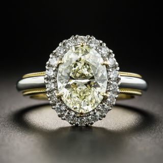 2.11 Carat Diamond Ring GIA U-V VS2 - 1