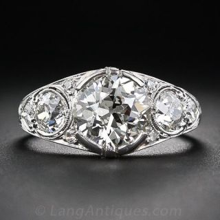 2.15 Carat Edwardian Diamond Ring