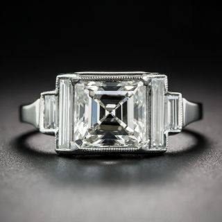 2.17 Carat Art Deco Style Diamond Ring