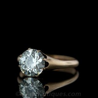 2.20 ct. Antique Diamond Solitaire Ring