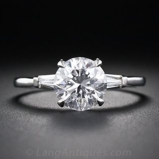 2.24 Carat Estate Diamond Engagement Ring 