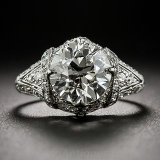 2.26 Carat Diamond Edwardian Engagement Ring
