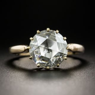 1.97 Carat Rose-Cut Diamond Solitaire