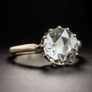 1.97 Carat Rose-Cut Diamond Solitaire