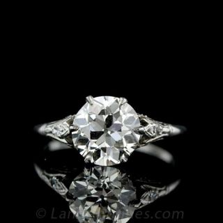 Edwardian Diamond Engagement Ring 
Edwardian Jewelry 