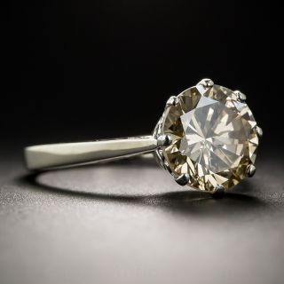 2.55 Carat Natural Fancy Brown Diamond Solitaire - GIA
