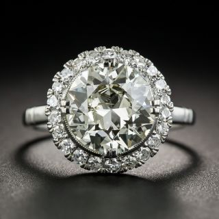 2.56 Carat Platinum Diamond Ring - 1