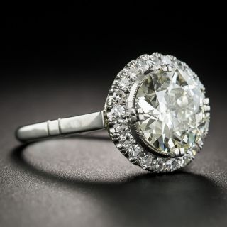 2.56 Carat Platinum Diamond Ring