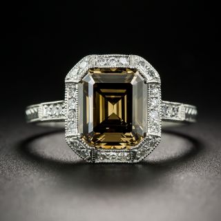 2.67 Carat Fancy Brown Diamond Ring - 1