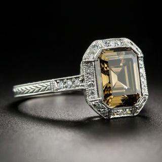 2.67 Carat Fancy Brown Diamond Ring