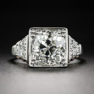 2.68 Carat Art Deco Diamond Ring - 2