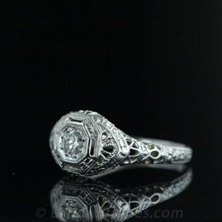 .20 Carat Art Deco Diamond Ring