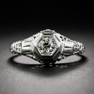 .20 Carat Art Deco Engagement Ring