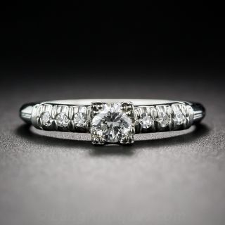.20 Carat Diamond Mid-Century Engagement Ring