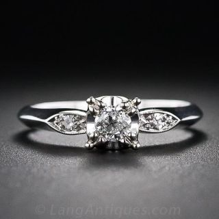 .20 Carat Mid-Century Diamond Engagement Ring