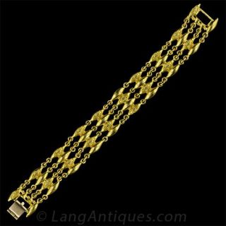 22 Karat Four Strand Bracelet Main View