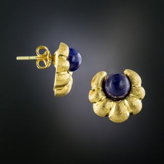 Lalaounis Lapis Earrings  - 2