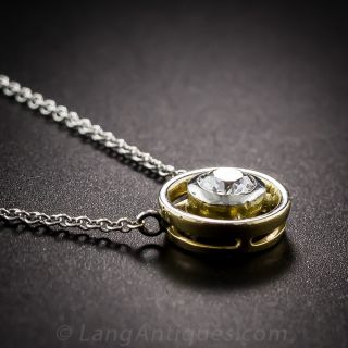 .23 Carat Art Deco Diamond Drop