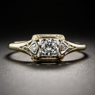 .25 Carat Art Deco Diamond Engagement Ring
