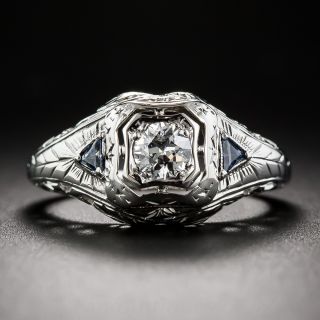 .25 Carat Art Deco Diamond Engagement Ring