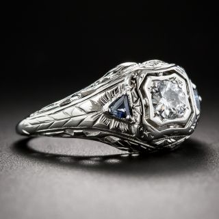 .25 Carat Art Deco Diamond Engagement Ring