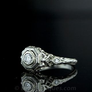 .25 Carat Art Deco Diamond Ring