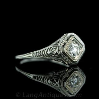 .25 Carat Art Deco Diamond Ring