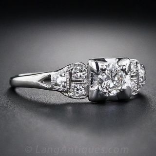 .25 Carat Art Deco Engagement Ring