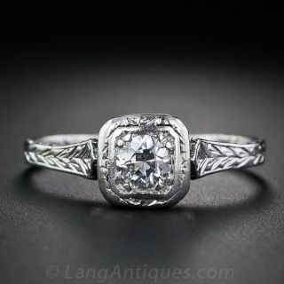 .25 Carat Art Deco Engagement Ring