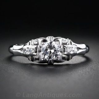 .25 Carat Diamond Art Deco Engagement Ring 