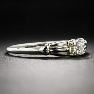 .25 Carat Diamond Art Dco Solitaire Engagement Ring