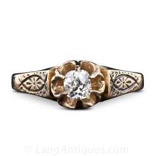 .25 Carat Diamond Victorian Engagement Ring
