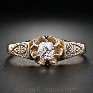 .25 Carat Diamond Victorian Engagement Ring