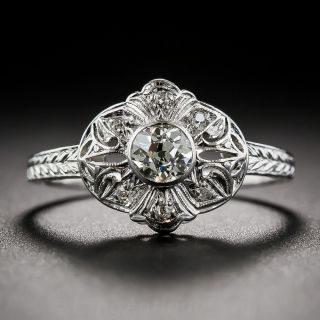 .25 Carat Vintage Diamond and Platinum Ring